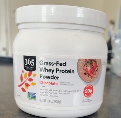 Grass Fed whey protein powder