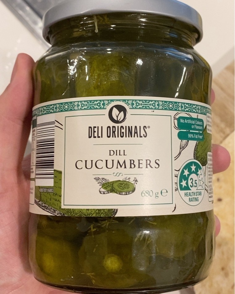 Dill cucumbers